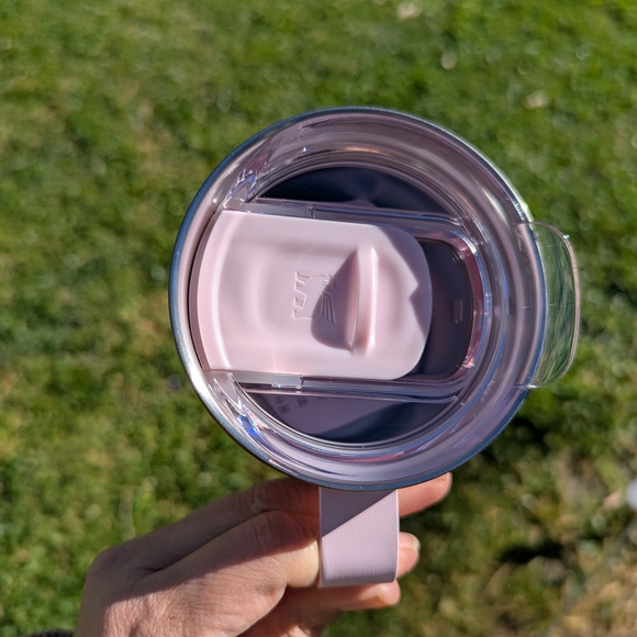 Stanley LoveShackFancy Pink and Gold Mug - Picture 3 of 10